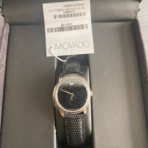 ‼️SOLD‼️Movado black watch